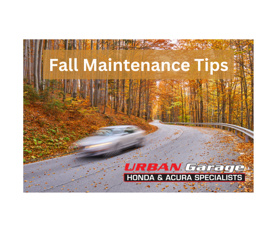 Fall Maintenance Tips For Your Car Urban Garage Ltd