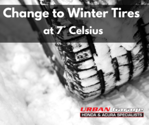Change to Winter Tires