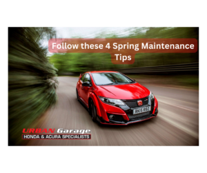 4 Spring Maintenance Tips for your Vehicle