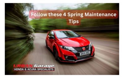 Follow these 4 Spring Maintenance Tips for your vehicle